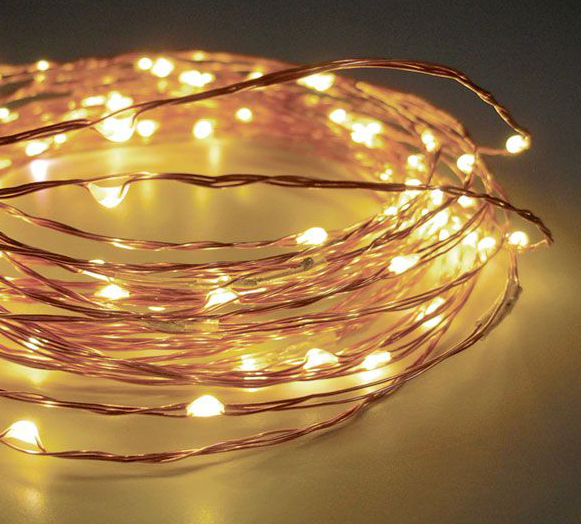 Micro led string lights deals on bendable wire